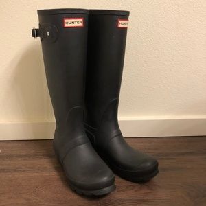 Women's Original Matte Black Tall Boots